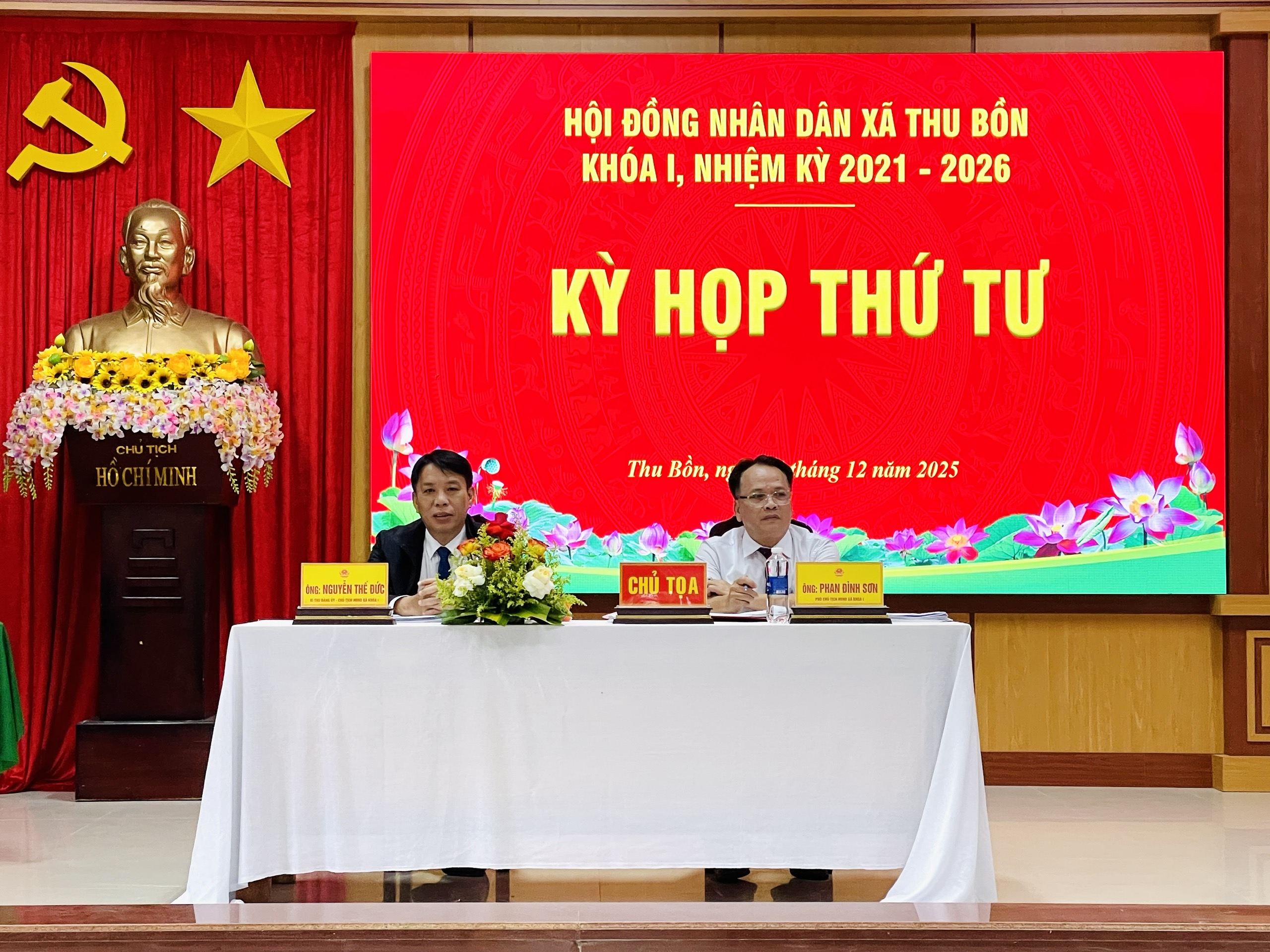 HĐND xã Thu Bồn thông qua nhiều nghị quyết quan trọng về phát triển kinh tế – xã hội năm 2026